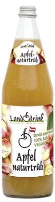 Apfelsaft naturtrüb 1l