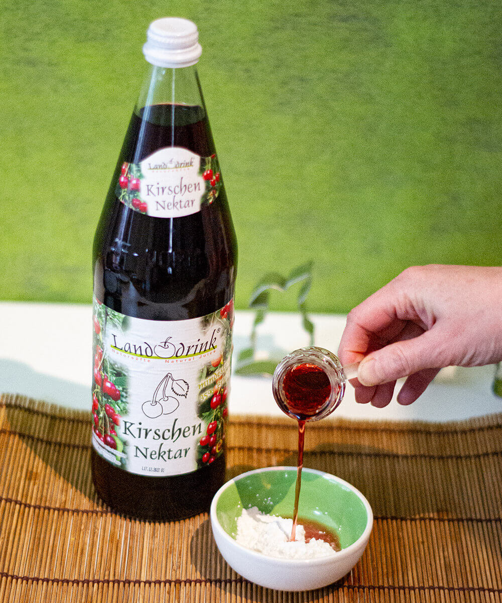 Zutaten für Osterkekse mit Kirschnektarglasur