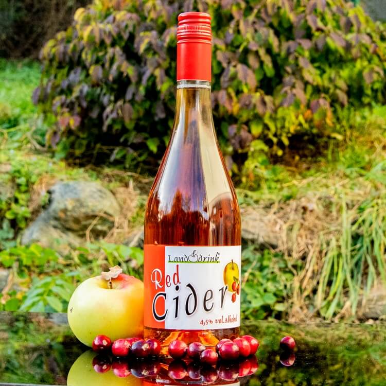  Red Cider mit Cranberries 