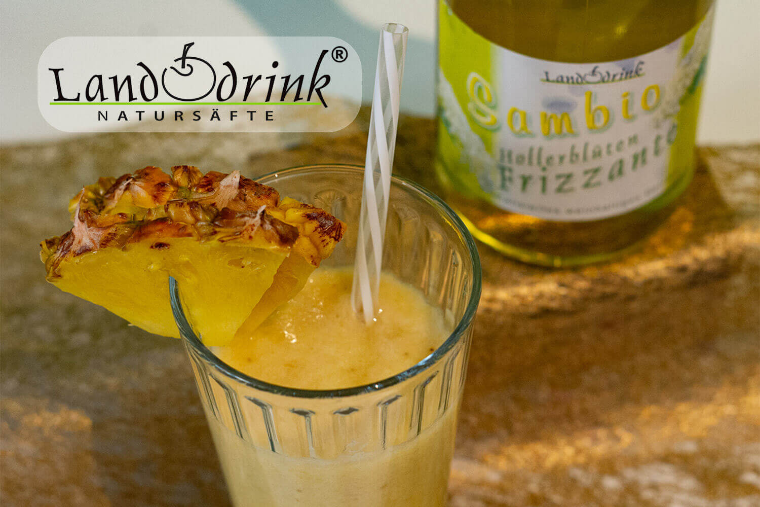 Ananas Holler Cocktail mit Sambio