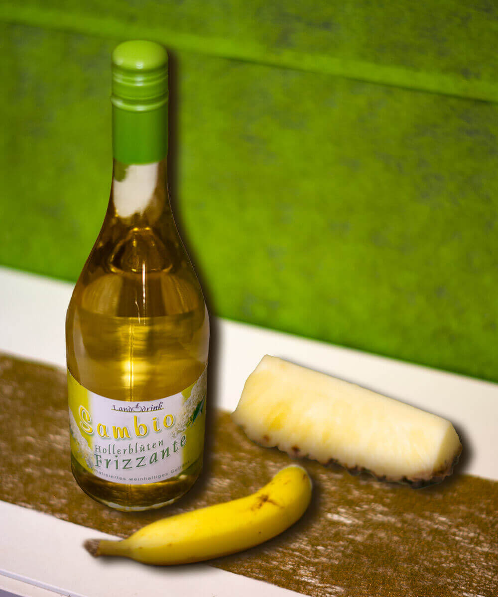 Zutaten Ananas Holler Cocktail mit Sambio